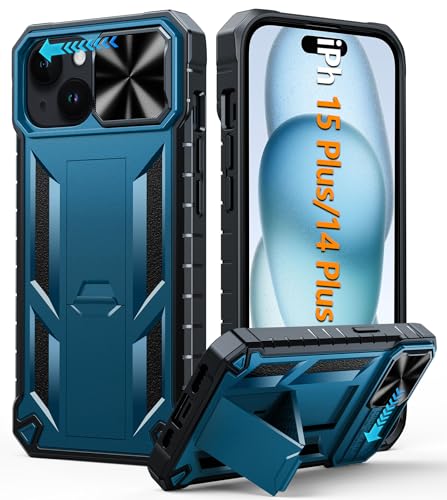 Coque iPhone 15 Plus évite l'écran brisé grâce à la protection militaire antichoc