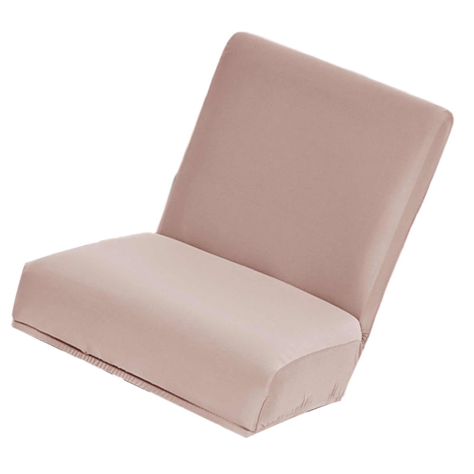 Buxuaaaa Milk Fiber Chair Cover Waterproof Spillproof Elastic Design Machine Washable Polyester Fabric High Seat Stool Slipcover High Seat Chair Stool Cover