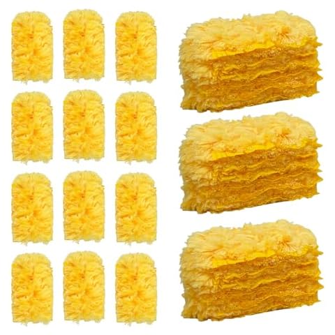 JINYUDOME Duster Refills Bulk Disposable Replacement Head for Cleaning Home,30 Count Cover