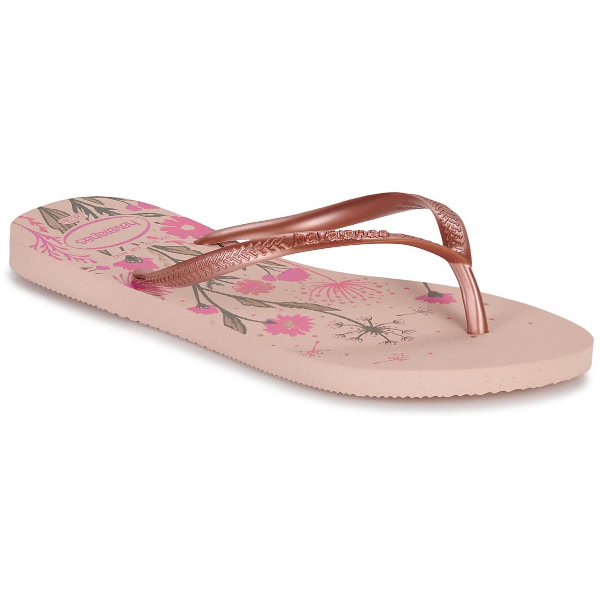 Havaianas - Slim Organic, Chanclas Elegantes, Duraderas y Versátiles, con Suela Antideslizante, Mujer