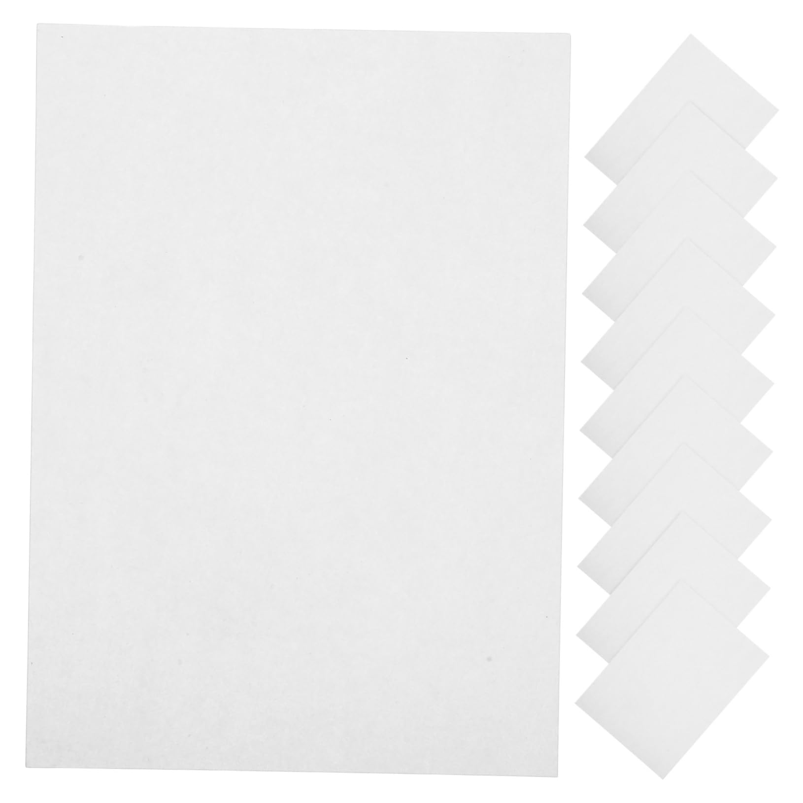 Angoily 500pièces Lot De Papier Blanc Papier Pour Imprimante Et Photocopie Multi-usages Fournitures De Bureau