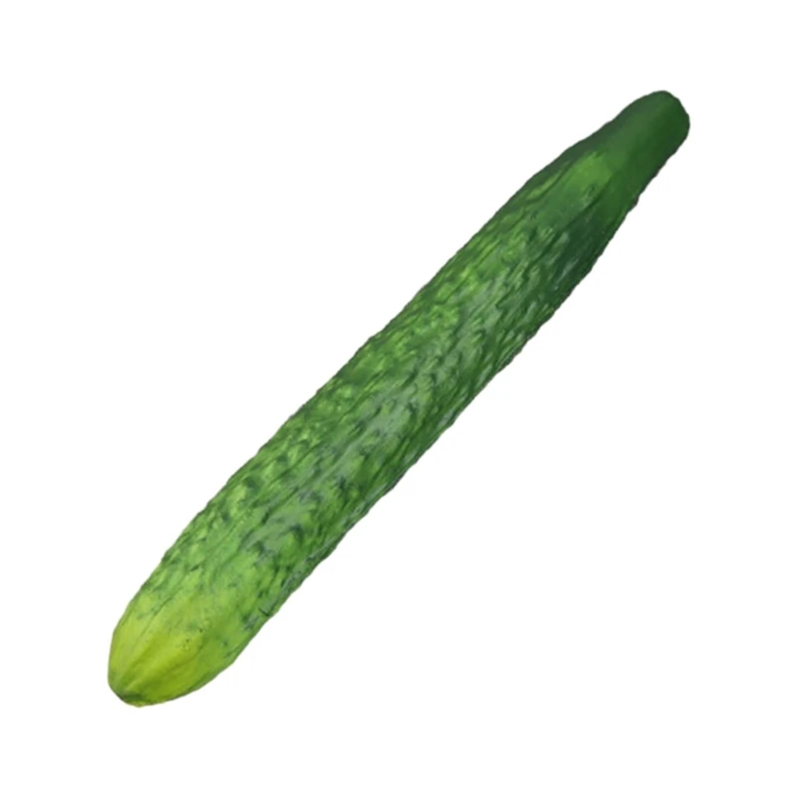 LUYSGBXR Fake Vegetable Simulation Vegetables Fruits Ornament Pastoral Photography Artificia Aubergine(Cucumber)