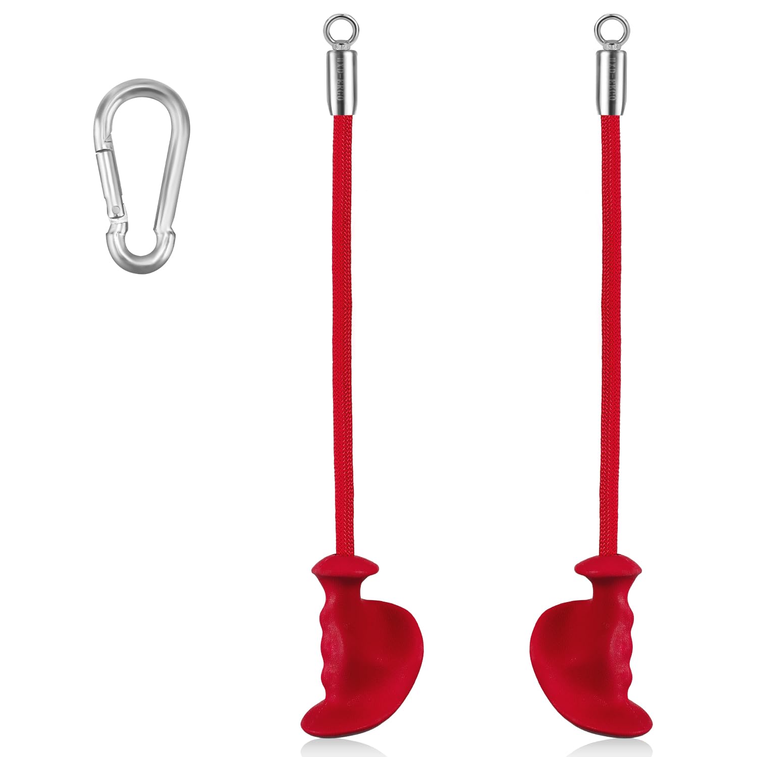 HXD-ERGO Trizeps Bizeps Seil Ergonomisches Griffe, Trizepsseil Gedrehtes Seil Bizeps Trizepstau zum Herunterziehen mit Rutschfesten Gummigriff für das Fitnessstudio zu Hause