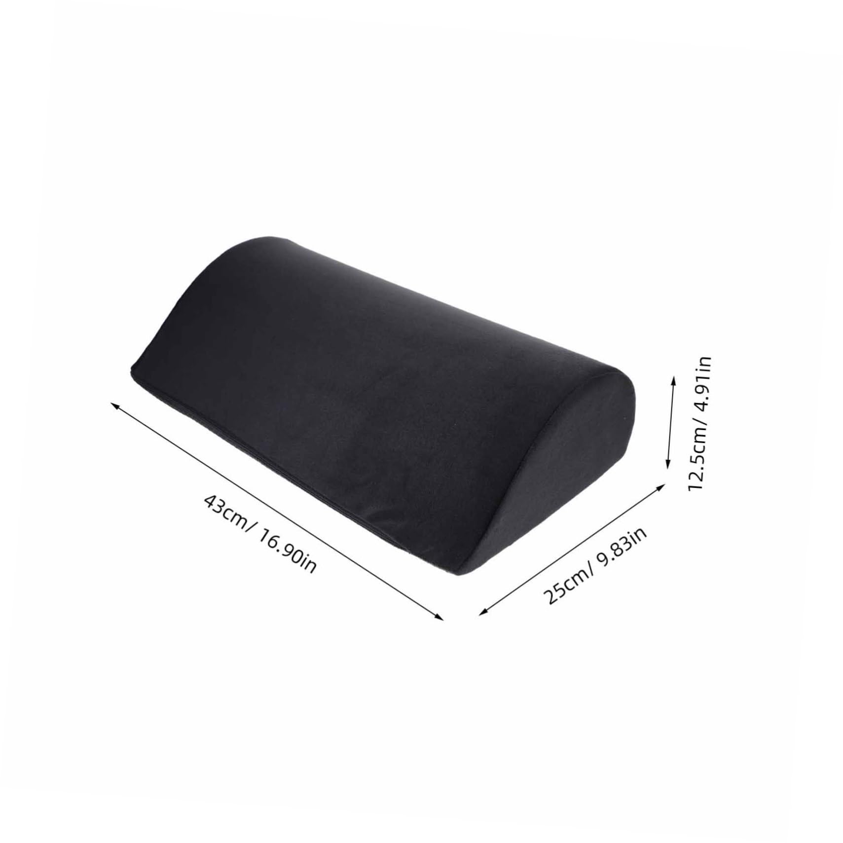 Cabilock Almohada De Soporte Lumbar De Viscoelástica para Piernas y Rodillas Cojín Ergonómico para Cintura para y Diseño Portátil y Lavable
