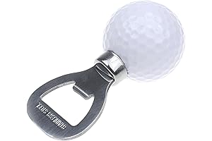 White Golf Ball Bottle Opener