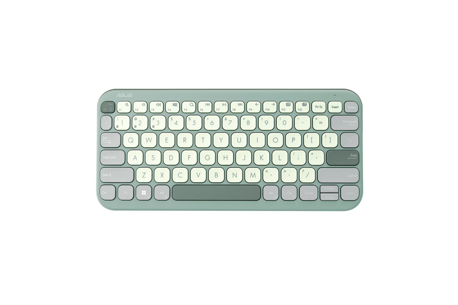Clavier Sans Fil Asus Marshmallow KW100 - Vert Thé Latte, AZERTY, 24 Mois Garantie