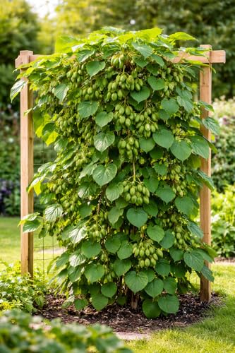Mini-Kiwi Issai ca. 30 cm – Selbstfruchtende Actinidia arguta | Winterhart, Süß & Vitaminreich | Perfekt für Garten & Balkon