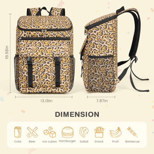 Image of Backpack Cooler - 30 Cans Insulated Cooler Backpack for Men & Women