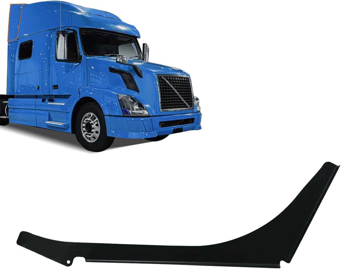 Driver and Passenger Side Upper Cab Fairing Lower Support Bracket Replacement for Volvo VNL Trucks (Style 4, Lower-Left) Lower Left VNL 97-14