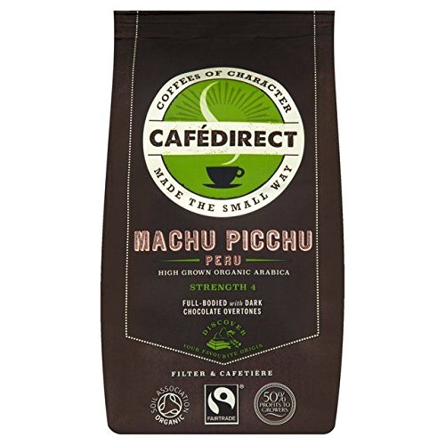 Cafedirect Fairtrade Organic Machu Picchu Coffee - 227g