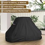 82inch Fireplace Cover Outdoor Wood Burning Fireplaces Cover - Image 7