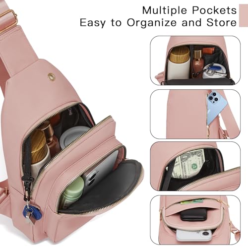 Aganmi RFID Waterproof Travel Sling Bag
