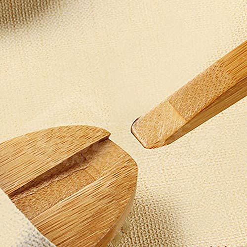 Hacoly Spazzola da bagno legno spazzola per il