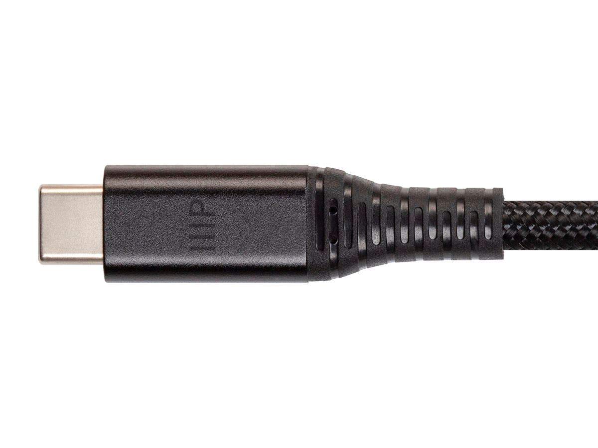 Monoprice - Cavo USB 3.2 Gen 2 Type-C Data and Power Kevlar rinforzato in nylon treccia – 1 metro, 5 A/100 W, serie AtlasFlex