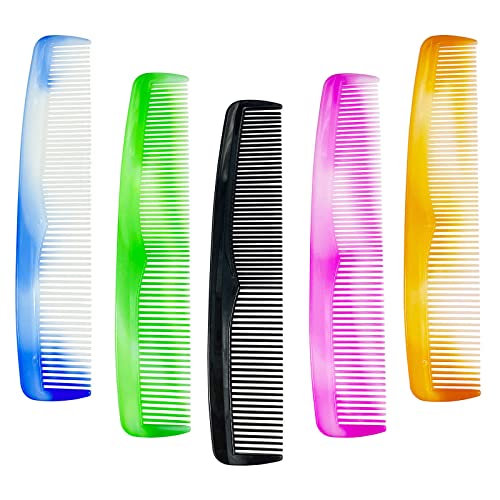 zYoung 50 Pcs Hair Combs Set Pocket Fine Plastic Hair Combs for Women and Men Fine Dressing Comb Peines Para Cabello