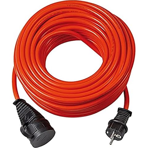 Brennenstuhl BREMAXX Verlängerungskabel (20m Kabel in rot, für den kurzfristigen Einsatz im Außenbereich IP44, einsetzbar bis -35 °C, öl- und UV-beständig) Cover