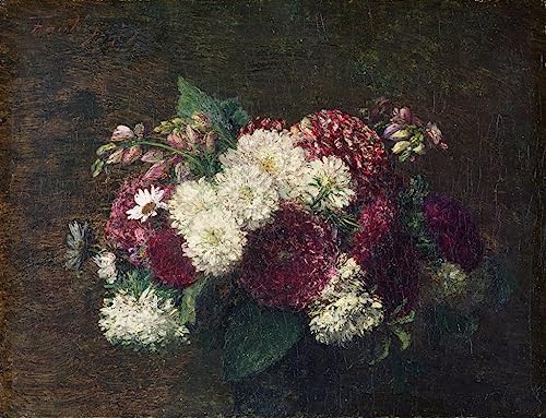Poster sur toile Eva Callimachi Catargi par Fantin-Latour 50x70cm sans cadre pour salon