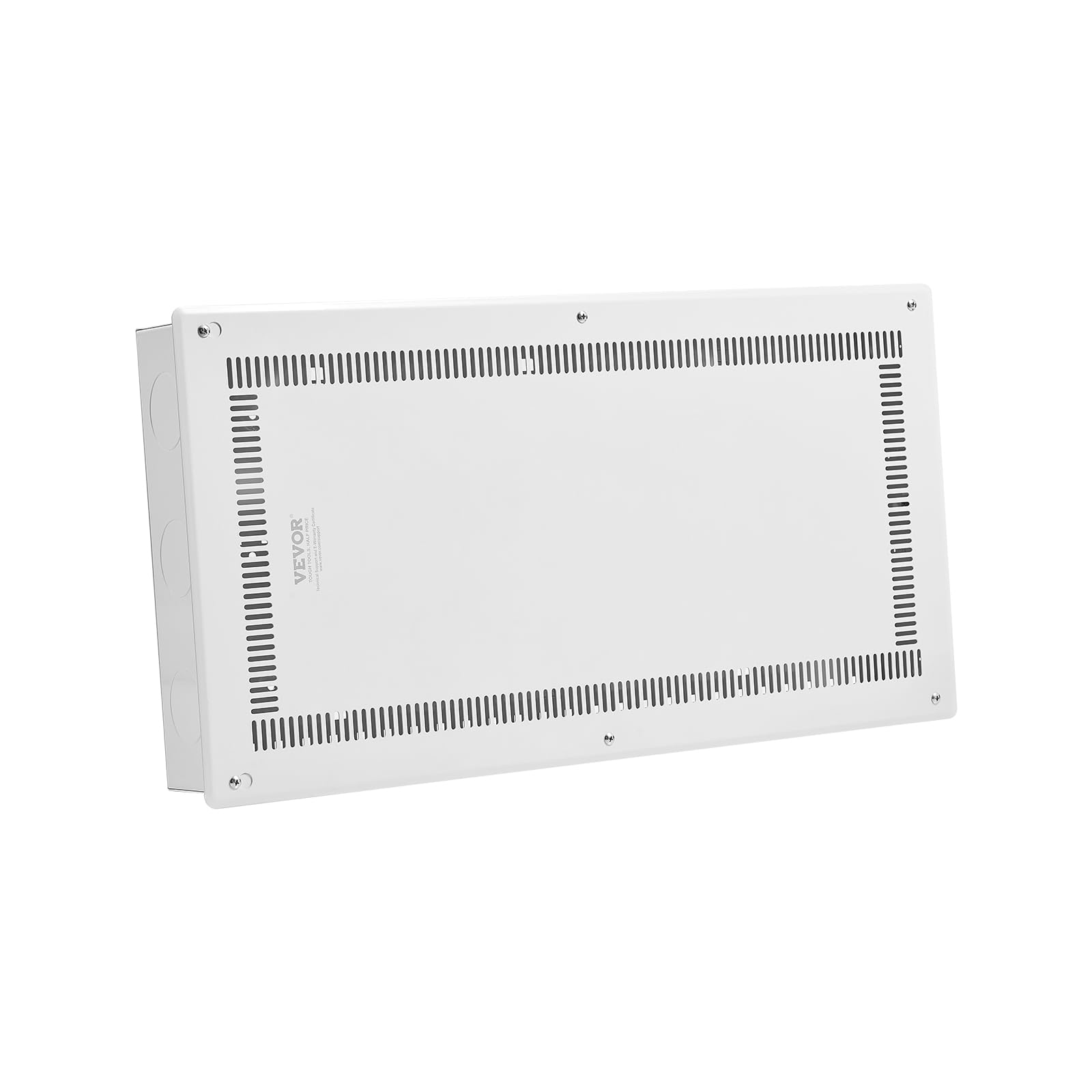 VEVOR Boîtier multimédia structuré, 71,1 cm, boîte multimédia encastrée avec couvercle, kit de gestion de câbles à montage mural, armoire multimédia à câblage structuré, acier laminé à froid, pour TV
