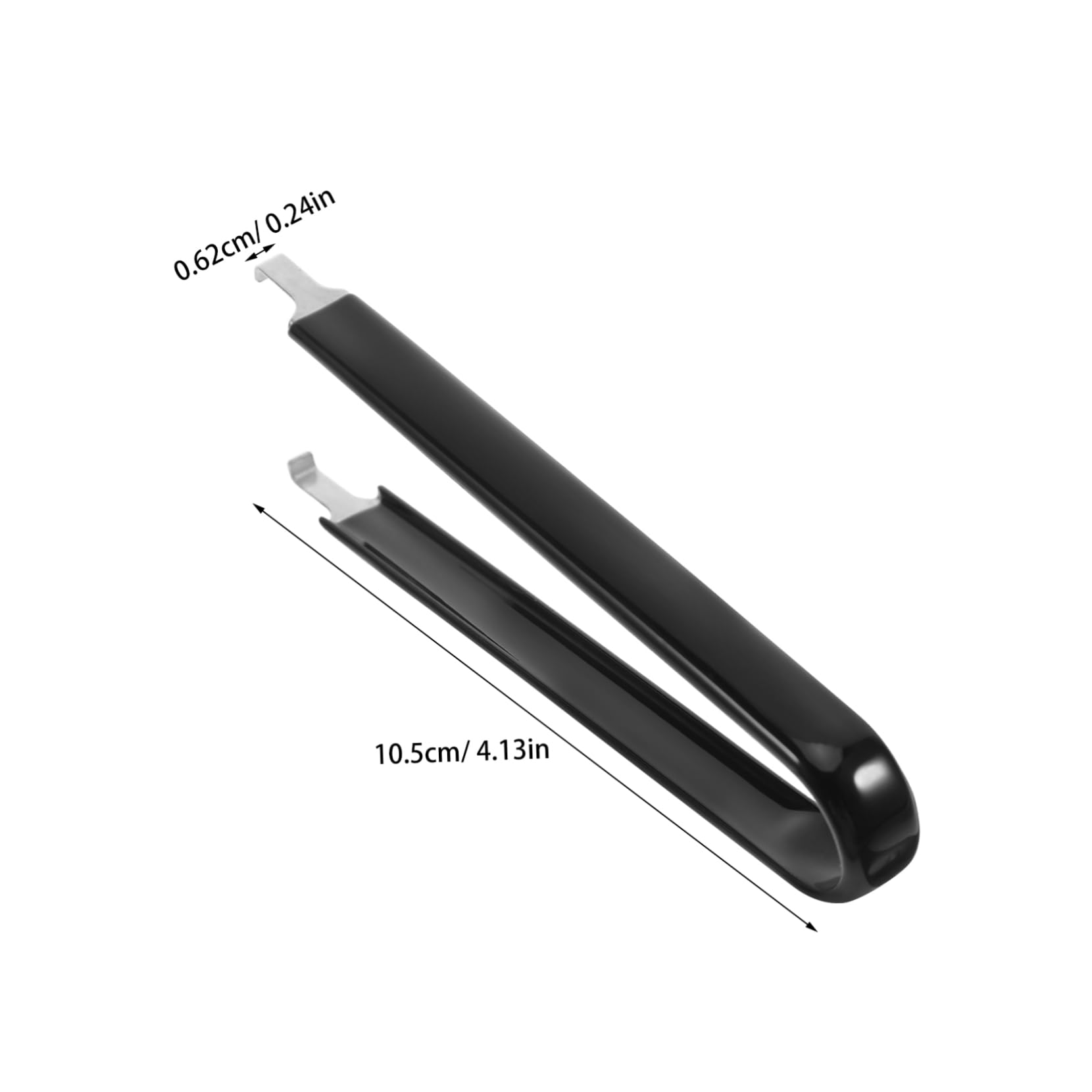 PRETYZOOM Extractor Clip Pliers Clips Chip Extractor Removal Tool Insulated Grip Puller Extractor Pliers Tool Chip Puller Tool Vinyl Grip Removal Tool Clip Pusher Black Iron