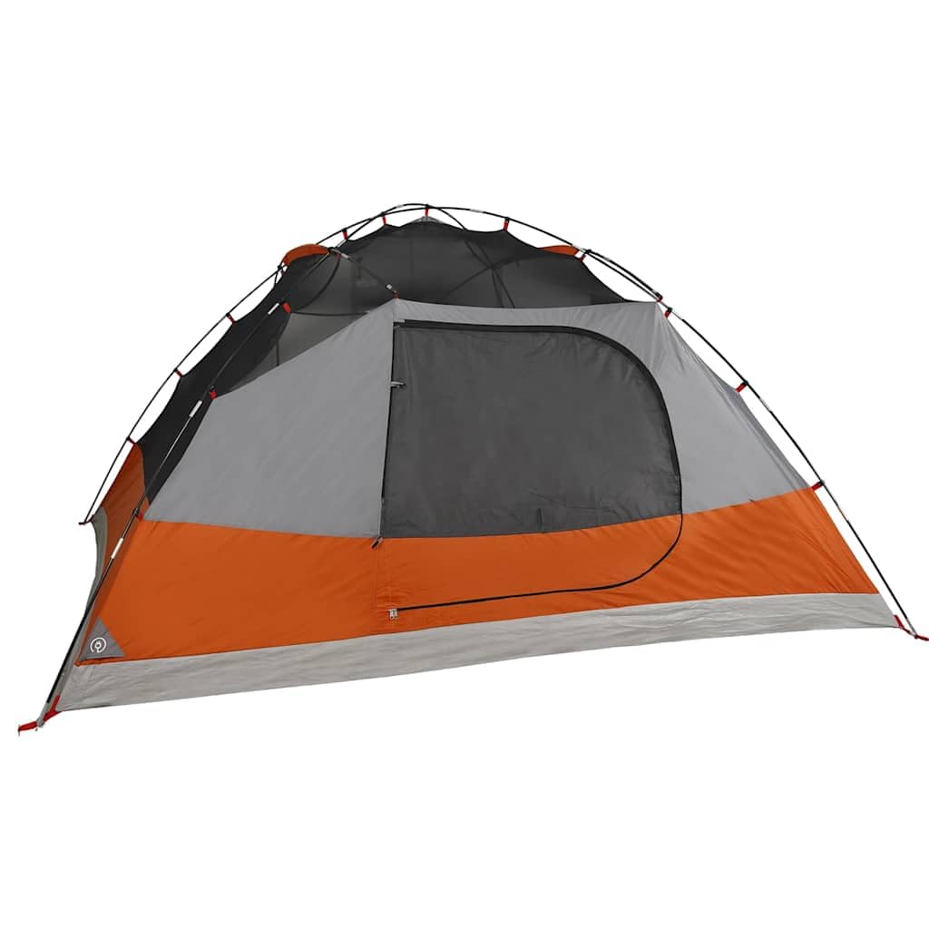 Genérico Tienda de campaña iglú para 4 Personas Impermeable Gris,Deportes,Actividades al Aire Libre,Camping y Senderismo,Tiendas de campaña-94721