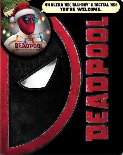Amazon.com: DEADPOOL: Limited Edition Steelbook (4K UHD/Blu-ray/Digital ...
