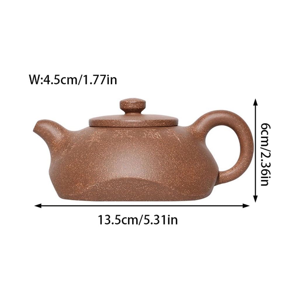 Ceramiczny czajniczek retro fioletowy gliniany czajniczek domowy czajniczek ręcznie robiony zestaw do herbaty Kung Fu czajniczek popołudniowa herbata biuro chiński czajniczek dzbanek do herbaty