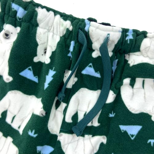 ROCK ATOLL Men's Soft Warm Fleece Animal Novelty Print Pajama Bottom Pants4