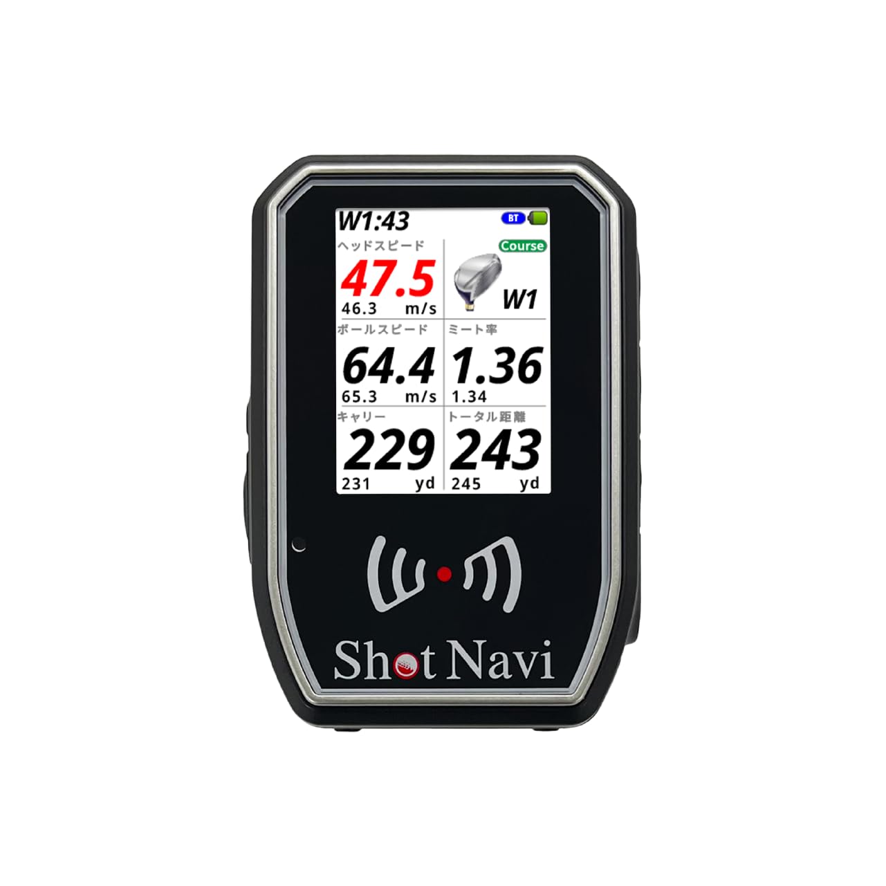 Amazon | Shot Navi(ショットナビ) SHOTLYZER ゴルフ ポータブル