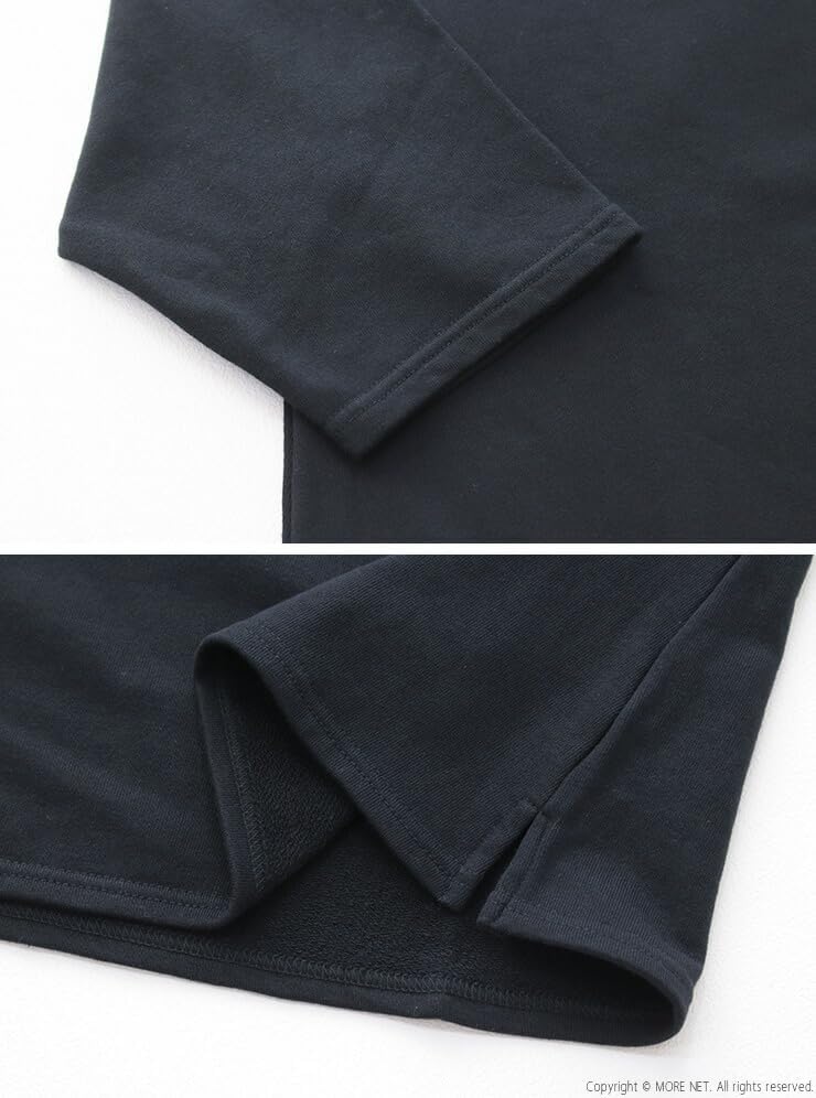 [NARU] ナル 30/10セントラル裏毛 ワイドプルオーバー 656011 スウェット 長袖 無地 日本製 レディース