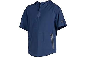 Chaqueta de béisbol para hombre Rawlings Half-Zip Gold Collection