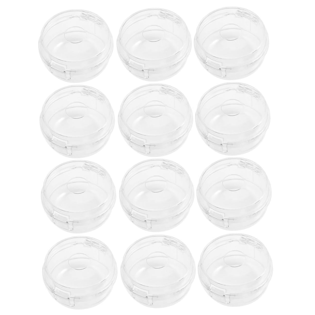HEMOTON 12pcs Stove Covers Child Safety Knob Locks for Gas Stove Oven Cover Heat Resistant Child Proof Stove Knob Covers