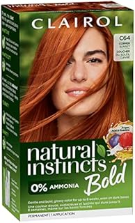 Natural Instincts Bold Permanent Hair Dye, C64 Copper Sunset Hair Color, Pack of 1