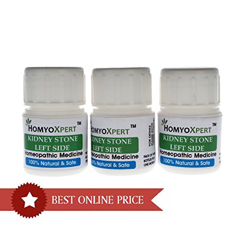 HomyoXpert Left Kidney Stone Homeopathic Medicine for One Month