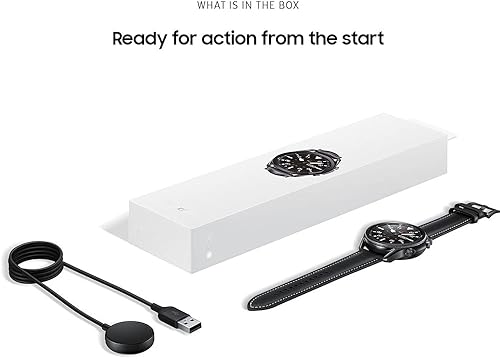 Miniatura 6 de Samsung Reloj inteligente Galaxy Watch3 2020 (Bluetooth + Wi-Fi + GPS) Modelo internacional (negro, 1.772 in)