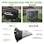 NEVERLAND Fire Pit Cover Round - 36" D X 24" H Firepit Covers for Outdoor Fire Pit 33-36 Inches, 600D Heavy Duty & Waterproof Patio Gas Fire Pit Covers with Air Vent, Handle & Tightening Drawstring