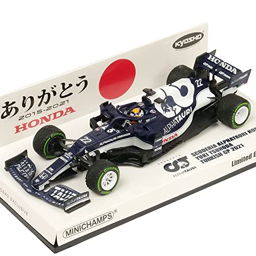 Scuderia Alpha Tauri Honda AT02 miniature haut de gamme 1/43 GP Turquie #22