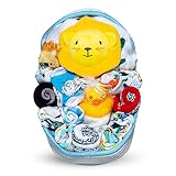 Bassinet New Baby Boy Gift Set, Baby Layette Set with 17-Piece Unique New Baby Essentials for Expect