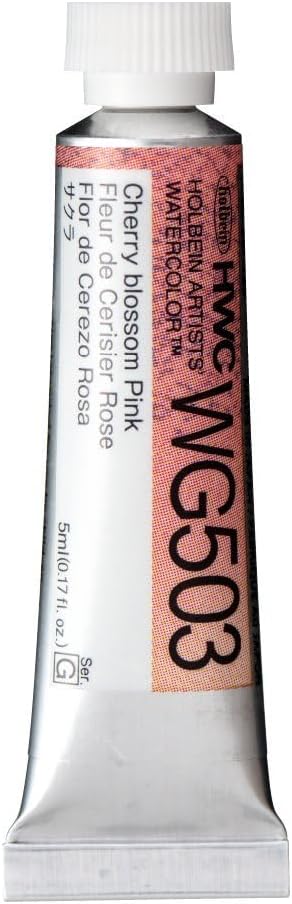 Holbein Artists' Watercolor - Cherry Blossom Pink, 5 ml