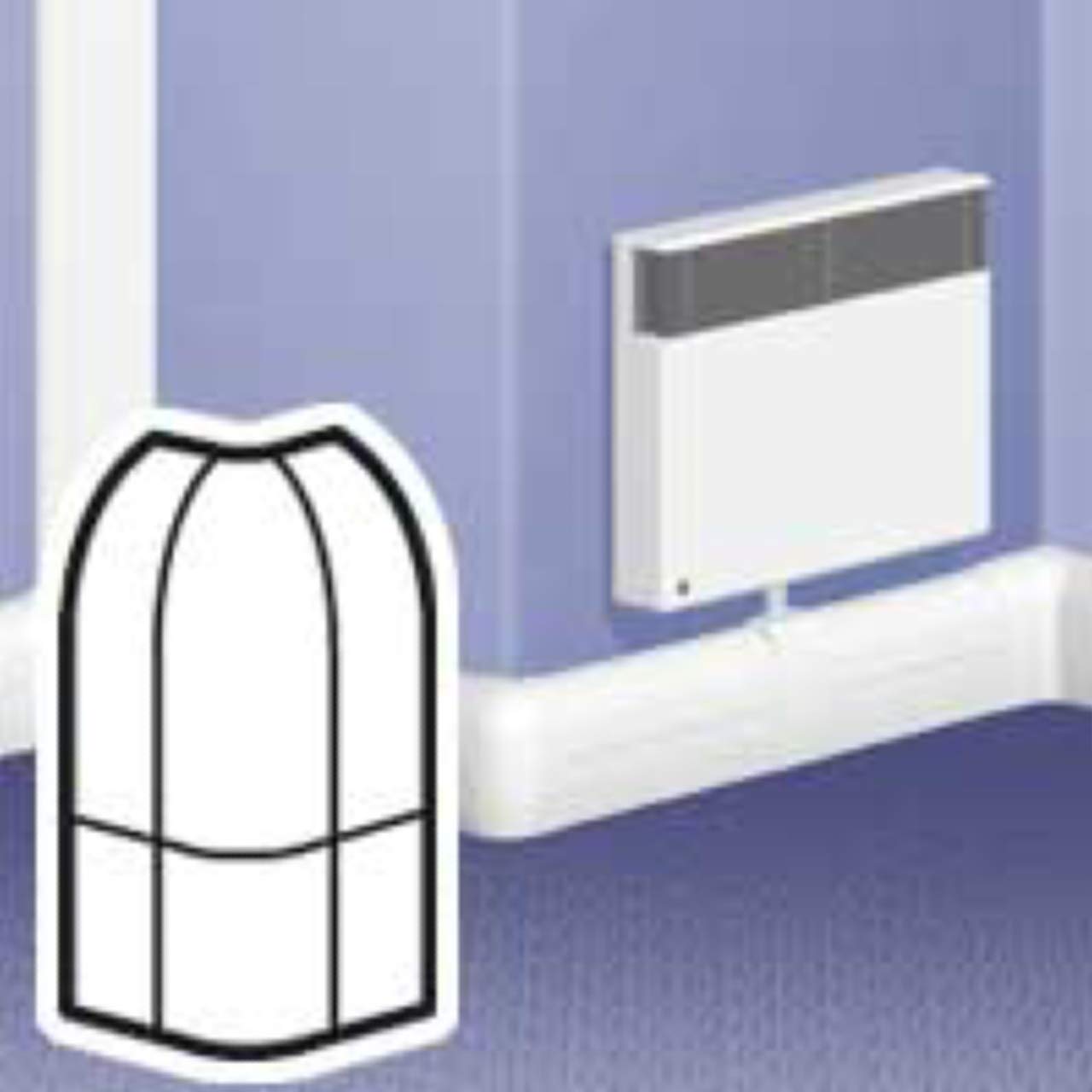 Legrand 033716 Angle Extérieur pour Plinthe, 140mm X 35mm, Blanc