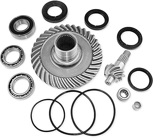 OCTOPUS HONDA TRX 300 FW 4x4 2x4 ATV Fourtrax Rear Differential Ring & Pinion Gear Bearing & Seal kit 88-00 Nut Tool TRX300FW Four Trax Gears