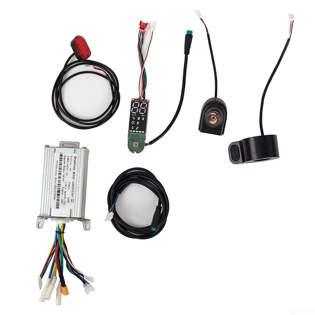 350W 36V Scooter Controller Board Motherboard With Led Display, Complete Set System Replacement, For Electric Scooter(Display)