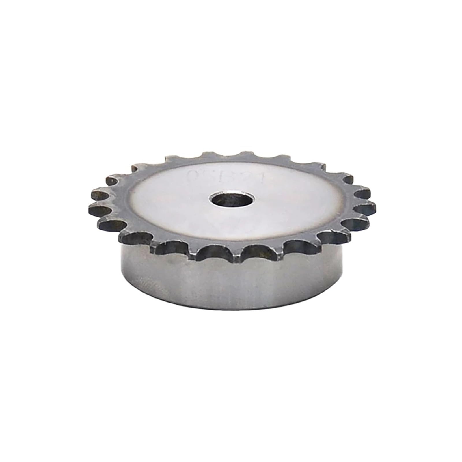 Bevel Gear Pinion Hardware Mechanical 1Pcs 45# Steel 05B Sprocket Wheel 10 Tooth - 28 Tooth Industrial Motor Chain Gear Drive Process Bore Transmission Parts(05B 24 Teeth)