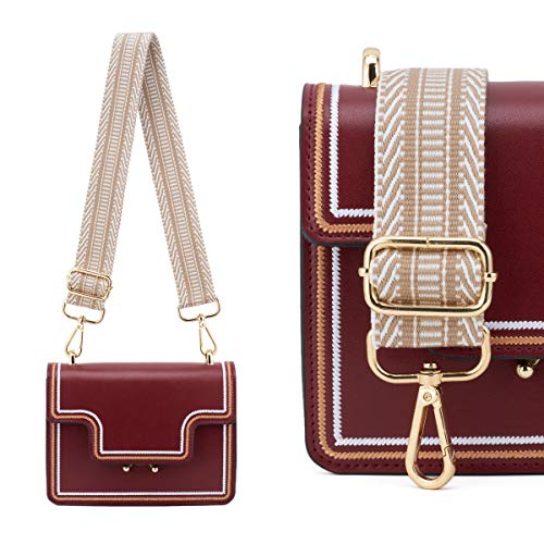 Image of ZOOEASS Wide Shoulder Strap Adjustable Replacement Belt Crossbody Canvas Bag Handbag
