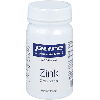 Pure Encapsulations Zinc 30 mg Zinc Picolinate, 60 Capsules | Supports immune system and acid-base metabolism, helps protect 