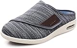 Ligero y cómodo. Estos zapatos de velcro para diabéticos son lo suficientemente ligeros y resistentes, perfectos para actividades al aire libre. Un ajuste ceñido más cómodo para ayudarlo a reducir la irritación.Material lavable a mano y a máquina, que facilita la eliminación de las manchas.