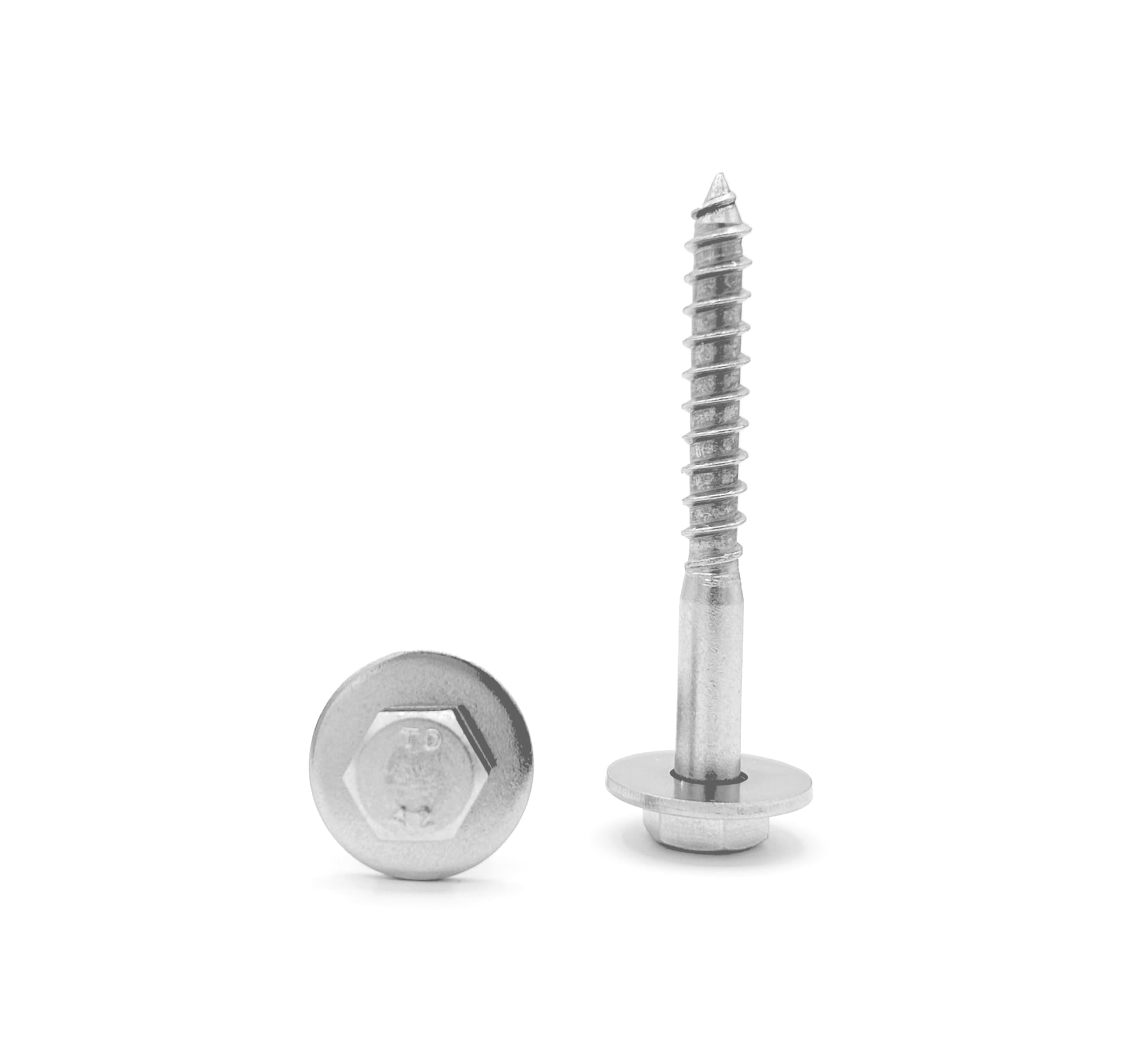 NOLDAR Zeskantschroeven Set M8 X 60 Mm – 20 Stuks + 20 Moeren + 20 Ringen – AISI 304 Roestvrij Staal – DIN 933/934/125