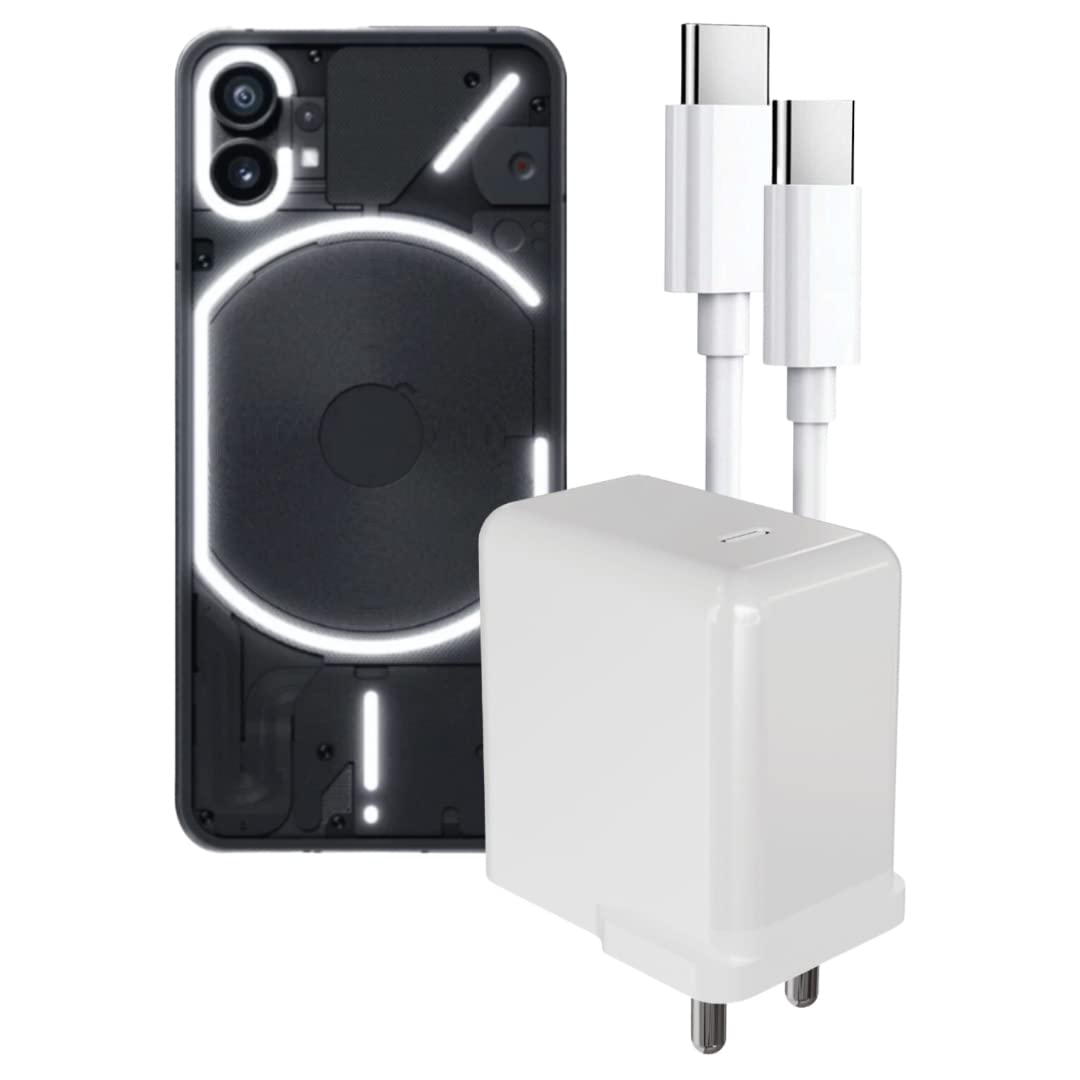 MAK 45 Watt Rapid Type C PD Fast Adapter Wall Charger with Cable Compatible for Nothing Phone 1, White (B0C5W1YYRK) Amazon Price History, Amazon Price Tracker