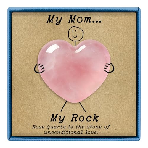 Hesuuho Rose Quartz Keepsake Heart
