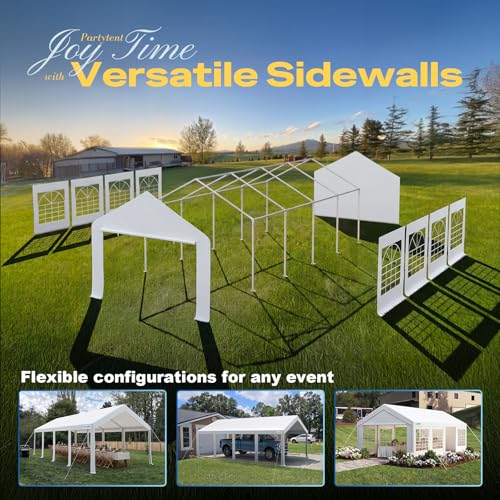 Image of Quictent Premium 13x26 Reinforced Heavy Duty Party Tent with 3 Storage Bags