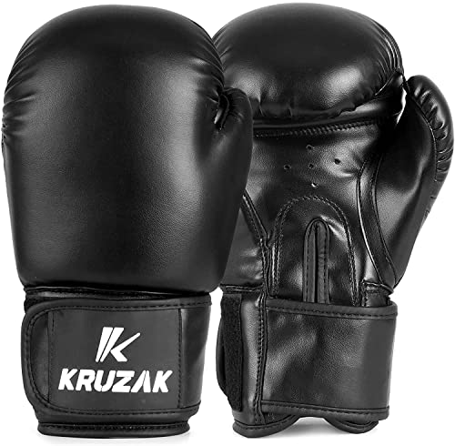 Gants de boxe pour enfants Kruzak de 5 à 10 ans évite les blessures aux poignets 170g